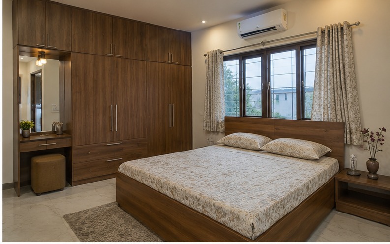 Illustrative bedroom furniture concept