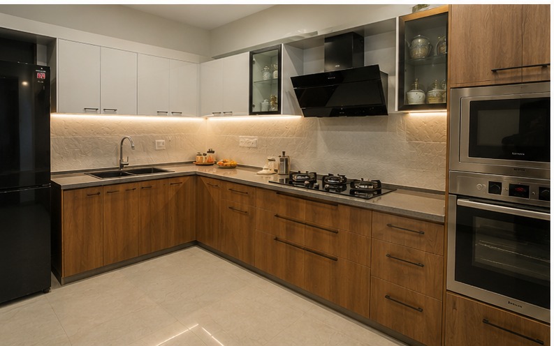 Illustrative modular kitchen concept