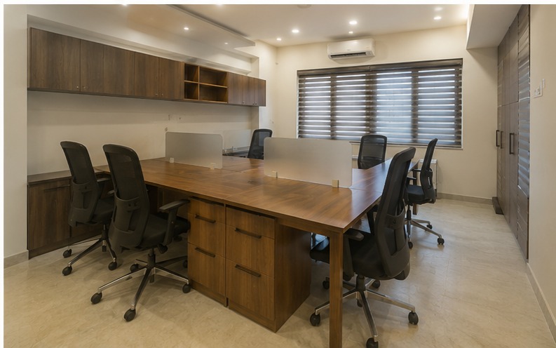 Illustrative office furniture concept