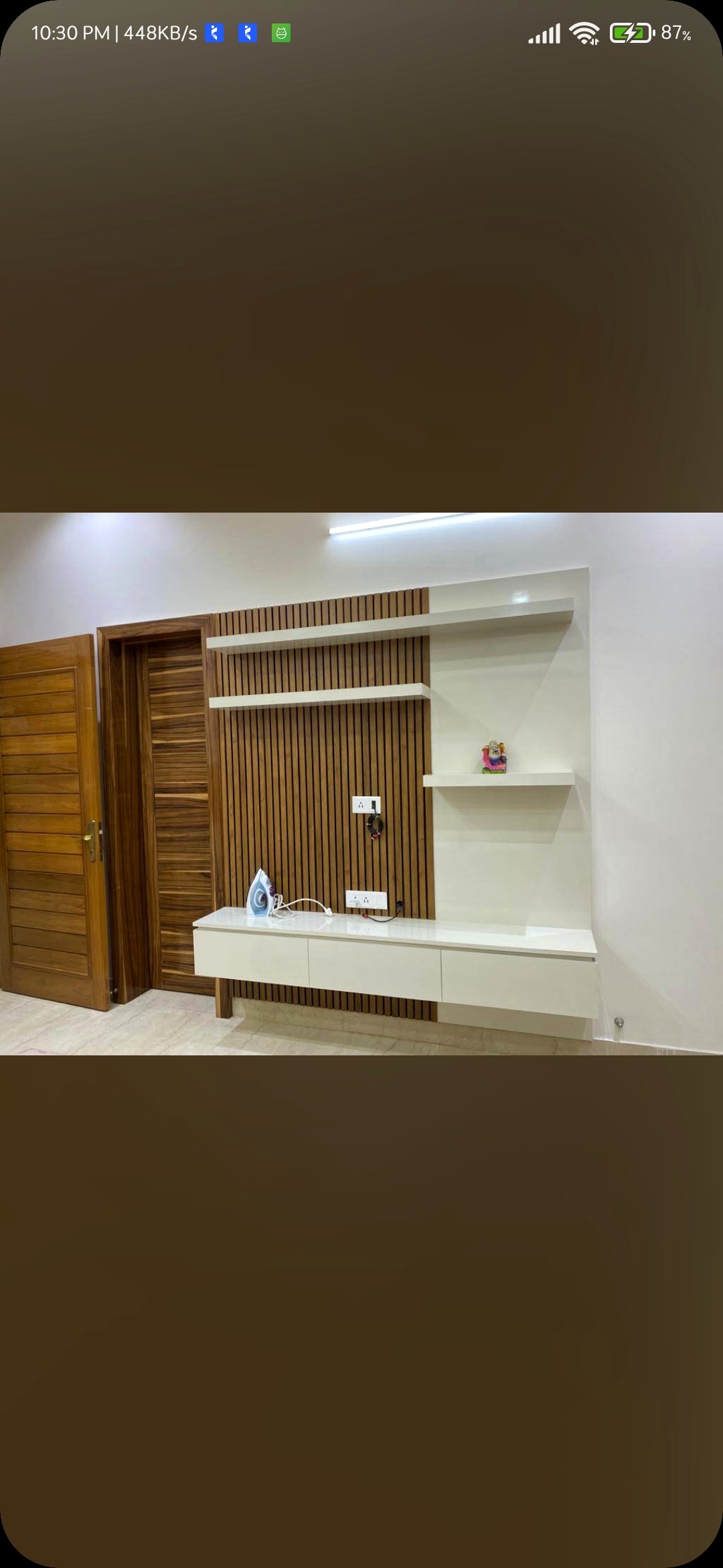 TV unit by Hiten Furnitures